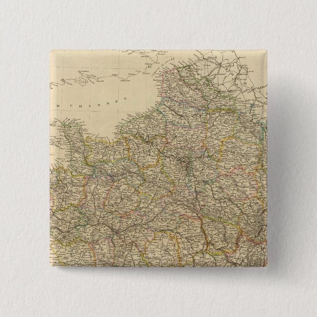 Chapa Cuadrada Holanda, Bélgica (Anverso)