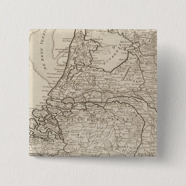 Chapa Cuadrada Holanda, Frisia, Groningen, Overy ssel (Anverso)