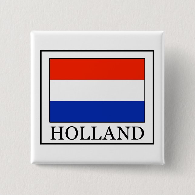Chapa Cuadrada Holland button (Anverso)