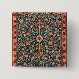 Chapa Cuadrada Holland Park Design (por William Morris)
