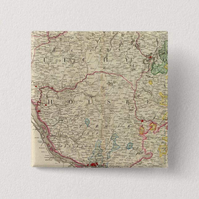 Chapa Cuadrada Holstein, Alemania (Anverso)