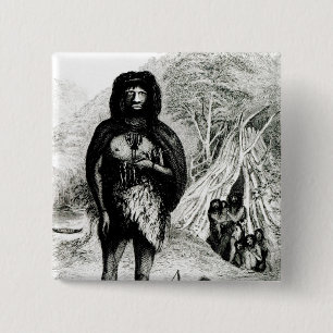 Chapa Cuadrada Hombre de Fugian