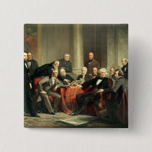 Chapa Cuadrada Hombres de progreso