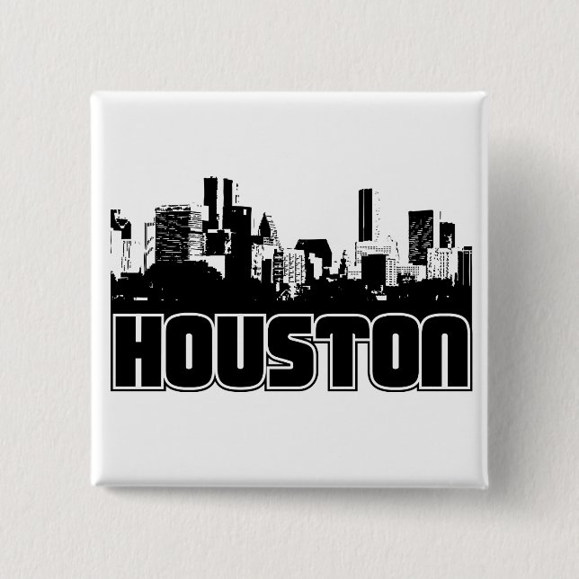 Chapa Cuadrada Horizonte de Houston (Anverso)