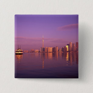 Chapa Cuadrada Horizonte de Toronto, Ontario, Canadá