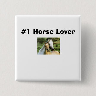 Chapa Cuadrada horsie, amante del caballo #1