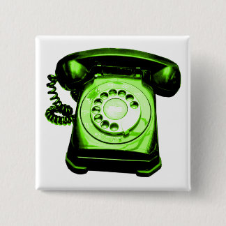 Chapa Cuadrada Hotline Green