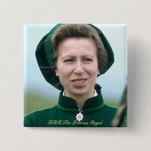 Chapa Cuadrada HRH Princess Anne Warminster