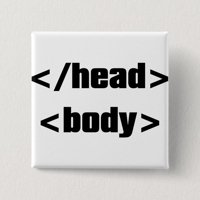 Chapa Cuadrada HTML_Element (Anverso)