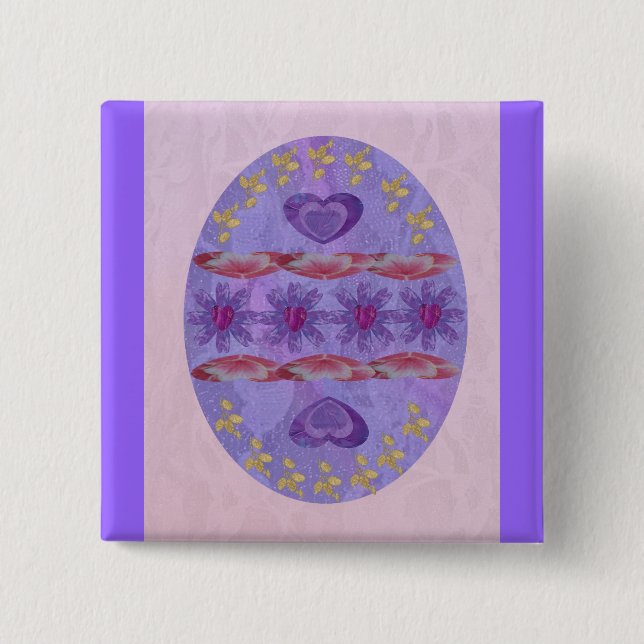 Chapa Cuadrada Huevo de Pascua 2011 (Anverso)