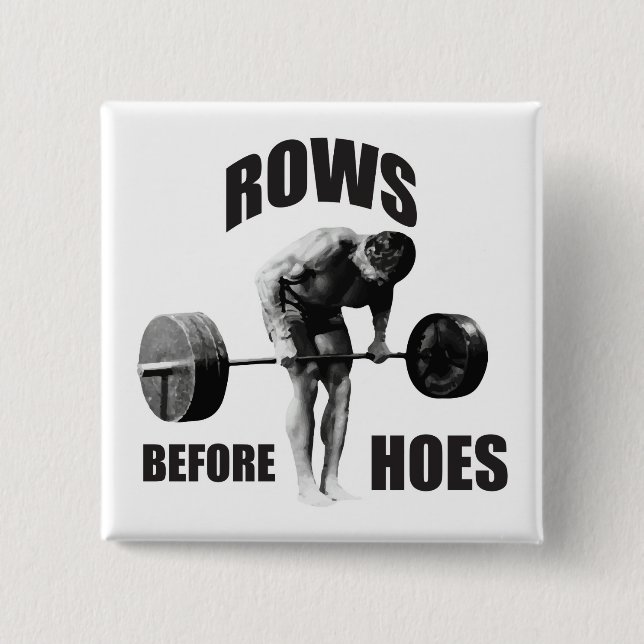 Chapa Cuadrada Humor motivacional "Construcción de cuerpos" (Anverso)