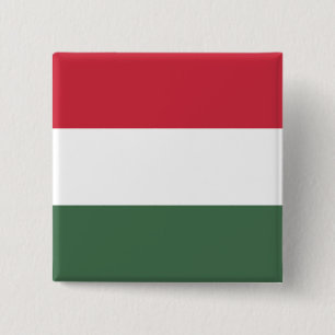 Chapa Cuadrada Hungary Flag