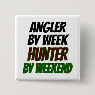 Chapa Cuadrada Hunter Angler
