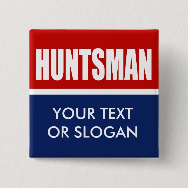CHAPA CUADRADA HUNTSMAN 2012 (Anverso)