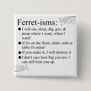 Chapa Cuadrada Hurón-ismos y refranes