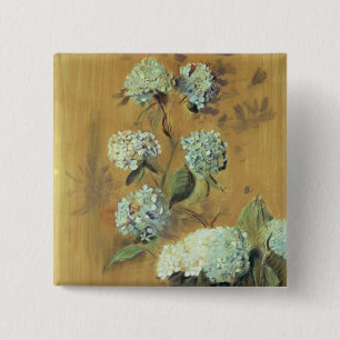 Chapa Cuadrada Hydrangeas