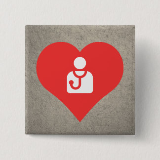 Chapa Cuadrada I el corazón cuida el icono
