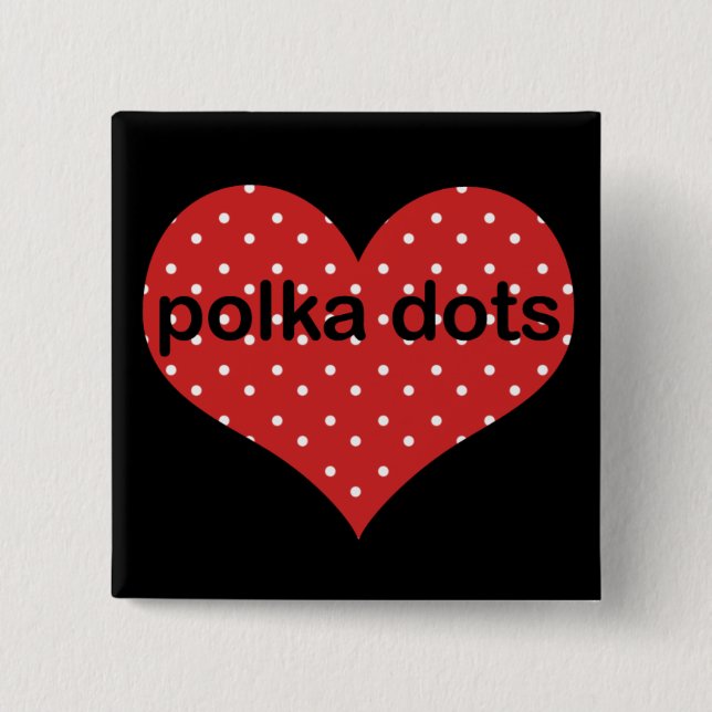 Chapa Cuadrada I lunares del corazón (Anverso)