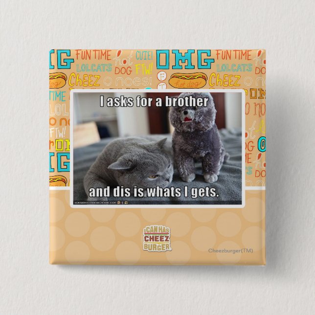 Chapa Cuadrada I pide un hermano (Anverso)