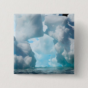 Chapa Cuadrada Icebergs en la punta sur de Sud