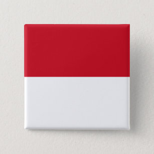 Chapa Cuadrada Id. de Indonesia, Yakarta, bandera