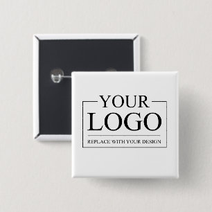 Chapa Cuadrada Idea Personalizado Boda personalizada Añadir logot