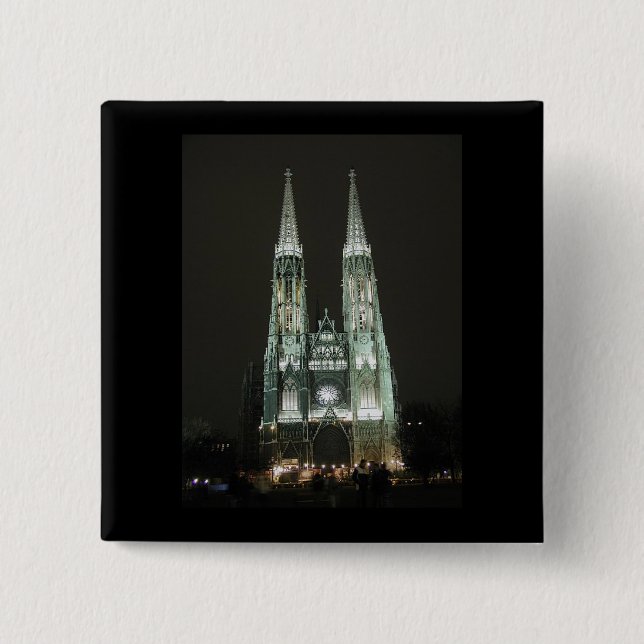 Chapa Cuadrada Iglesia de Notre Dame (Anverso)