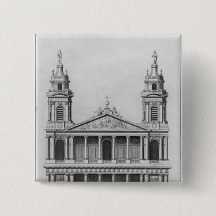 Chapa Cuadrada Iglesia del Santo-Sulpice