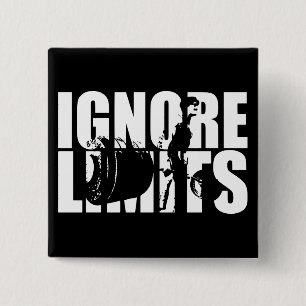 Chapa Cuadrada IGNORE LIMITS - Motivación del entrenamiento con r