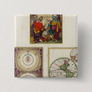 Chapa Cuadrada Illus Título Página Sistema solar, Charte vom Gl