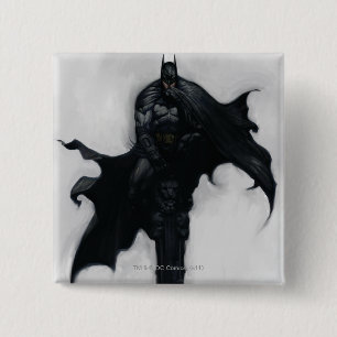 Chapa Cuadrada Ilustracion Batman