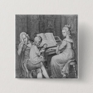 Chapa Cuadrada Ilustracion 'de los dolores de Werther