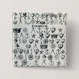 Chapa Cuadrada Ilustracion del libro 9