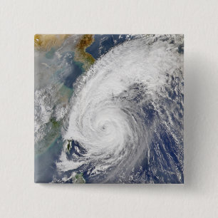 Chapa Cuadrada Imagen satelital de un tifón