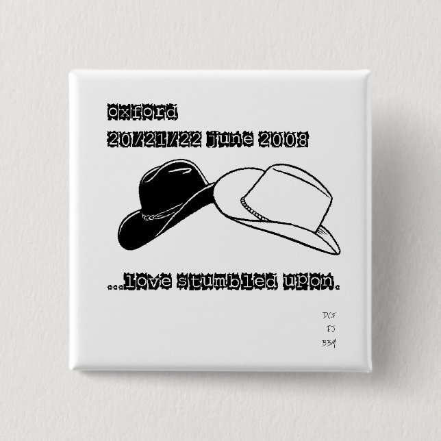 Chapa Cuadrada Imán exclusivo del refrigerador de Oxford (Anverso)