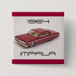 Chapa Cuadrada Impala 1964