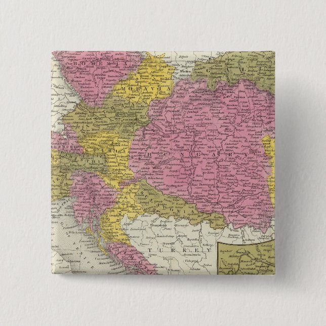 Chapa Cuadrada Imperio austriaco 4 (Anverso)