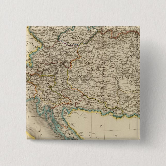 Chapa Cuadrada Imperio austriaco 6 (Anverso)