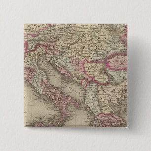 Chapa Cuadrada Imperio austriaco, Italia, Turquía en Europa, Gre