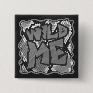 Chapa Cuadrada Impresión amarilla y dorada de serpientes