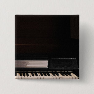 Chapa Cuadrada Impresionante diseño de piano