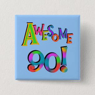 Chapa Cuadrada Impresionantes camisetas de cumpleaños y regalos