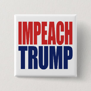 Chapa Cuadrada Impugnar al presidente Trump - Anti Trump