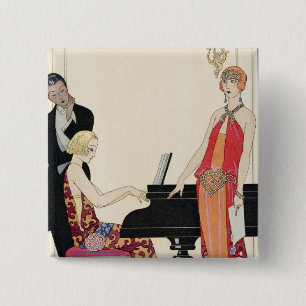 Chapa Cuadrada Incantation, ilustracion para 'Gazette du Bon Ton'