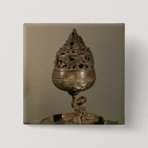 Chapa Cuadrada Incensario en la forma del 'po-shan-lu'