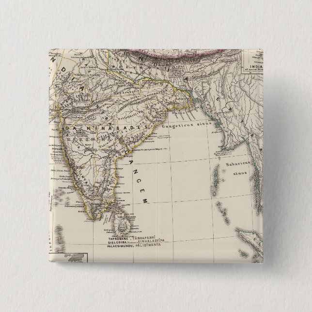 Chapa Cuadrada India 3 (Anverso)