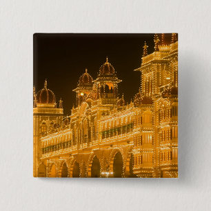 Chapa Cuadrada INDIA, Karnataka, Mysore : Palacio del Majaraja (b