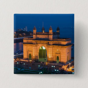 Chapa Cuadrada INDIA, Mumbai (Bombay): Puerta de la India /