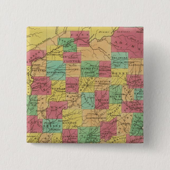 Chapa Cuadrada Indiana 6 (Anverso)