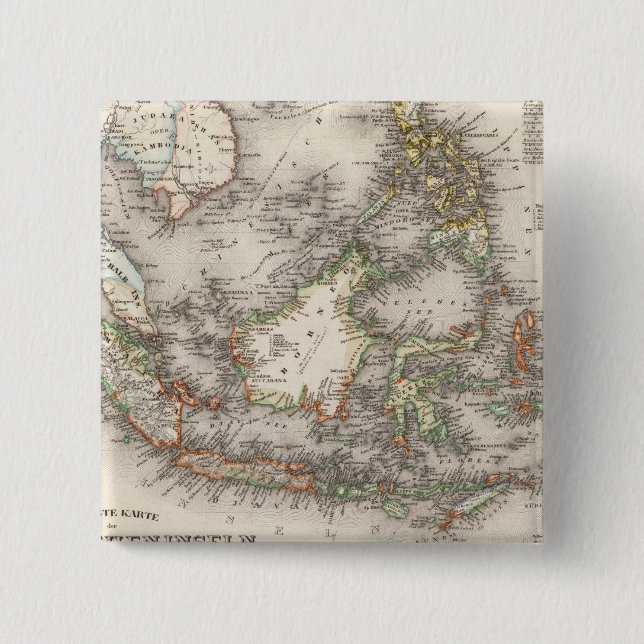 Chapa Cuadrada Indonesia, Malasia (Anverso)